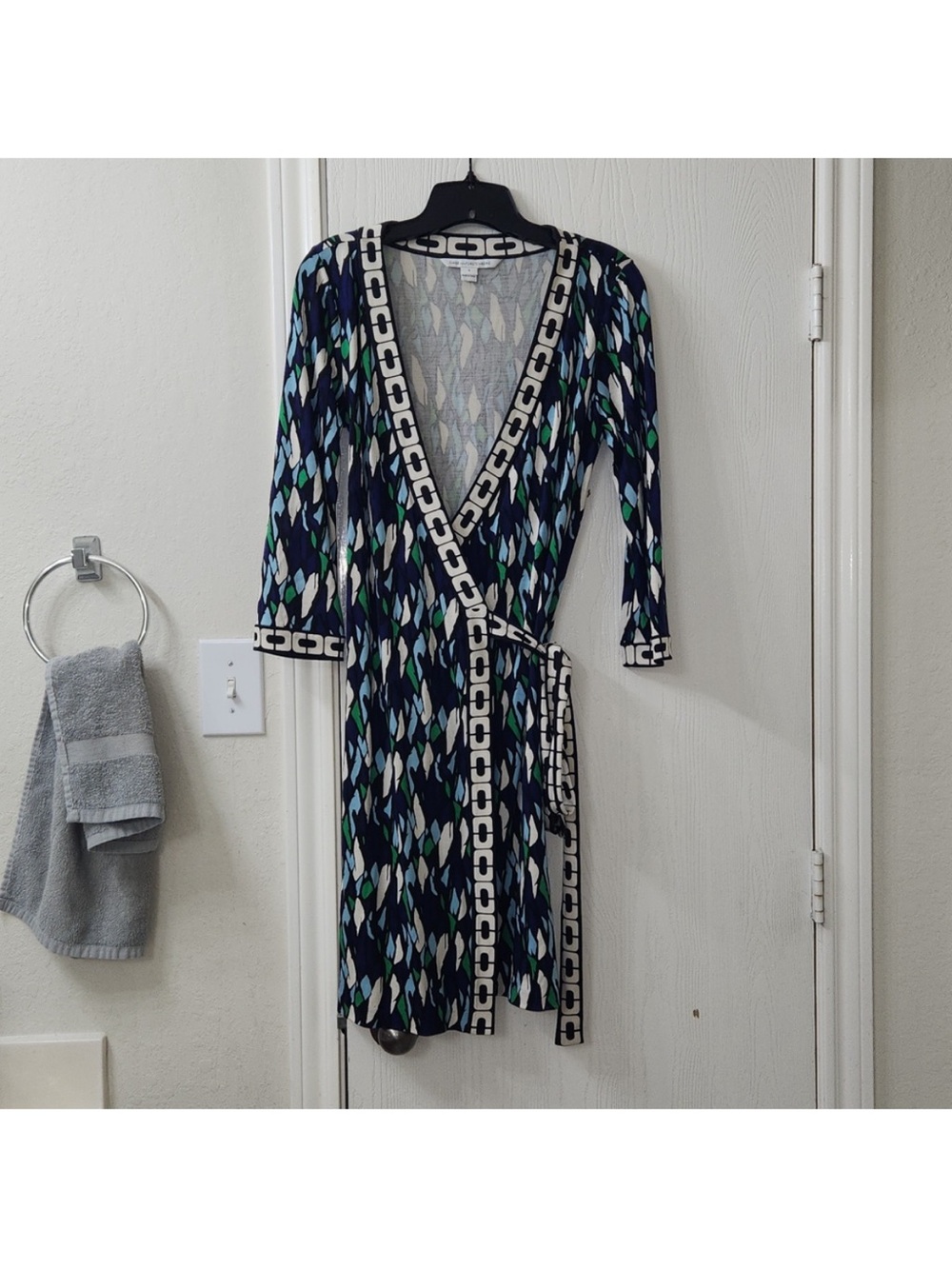 Diane Von Furstenberg-Julian Two Mini Banded dress.  Size 8.